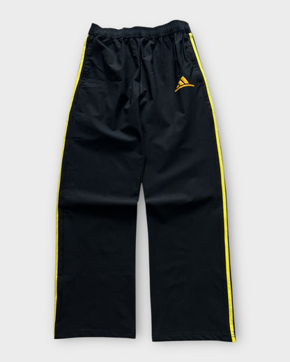 Baggy 3 Stripes Track Pant - Black/Yellow