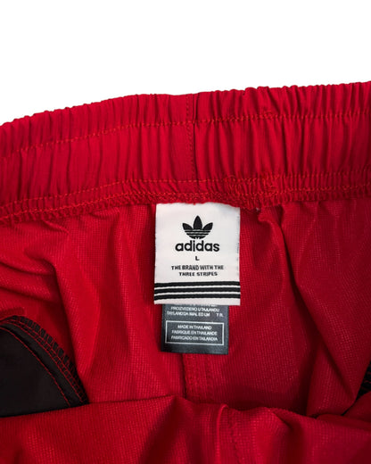 Baggy Stripes Track Pant -Red