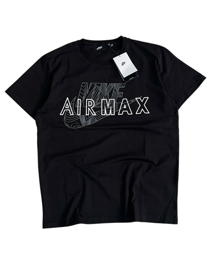 Swoosh Logo T-shirt - Black