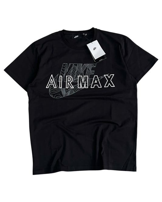 Swoosh Logo T-shirt - Black