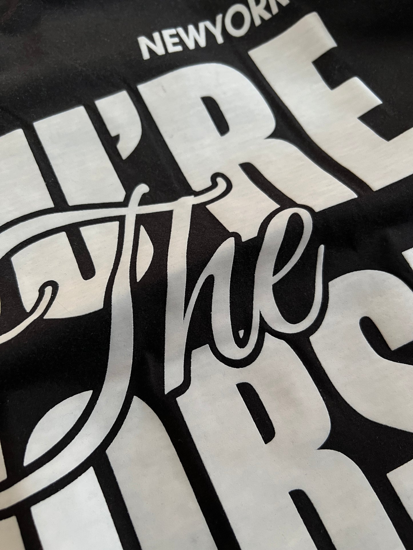 Gradient Wash 'You're The Worst" T-shirt - Black