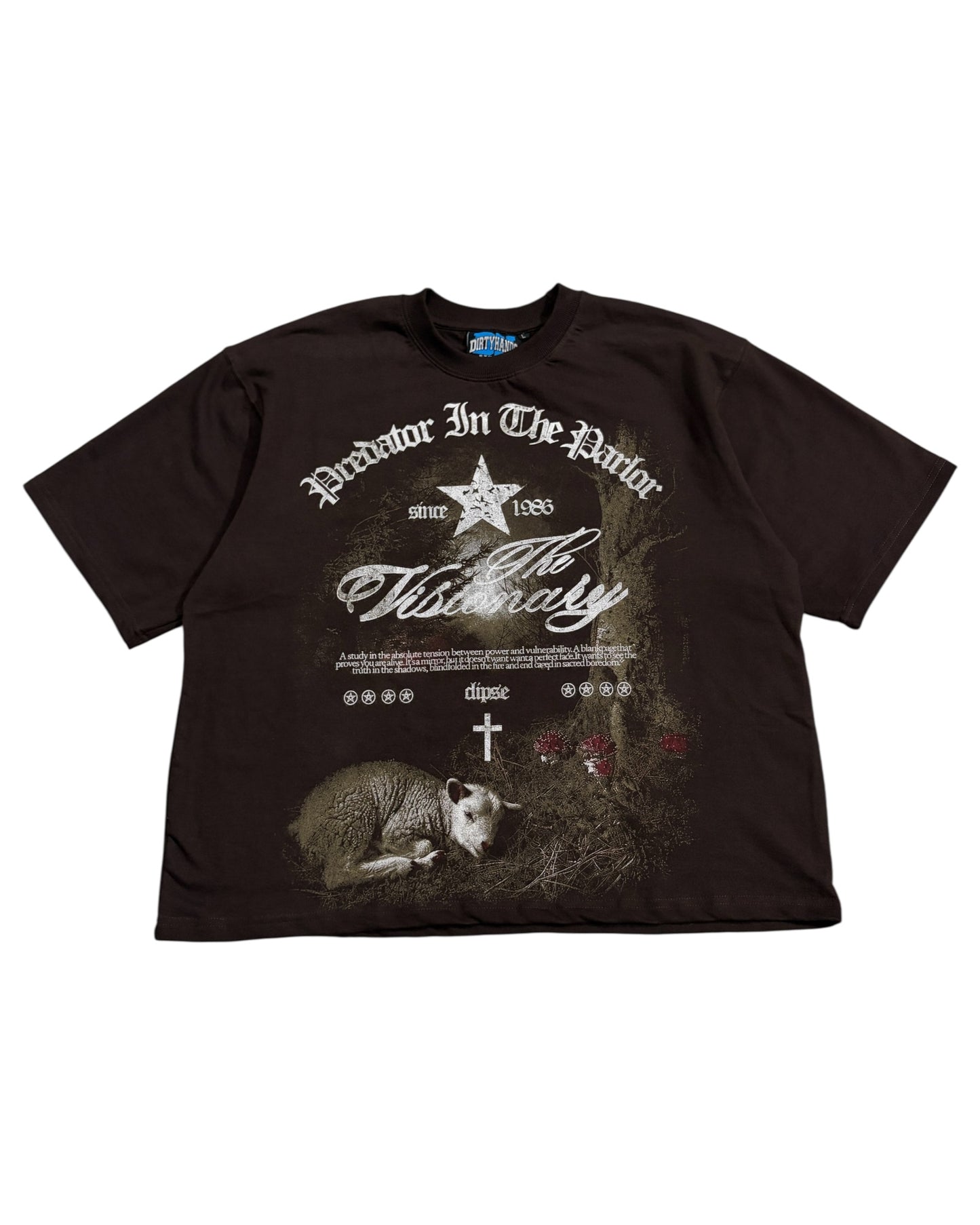 Boxy Fit Half Sleeve T-shirt - Visionary