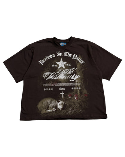 Boxy Fit Half Sleeve T-shirt - Visionary