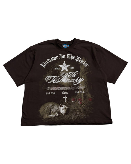 Boxy Fit Half Sleeve T-shirt - Visionary