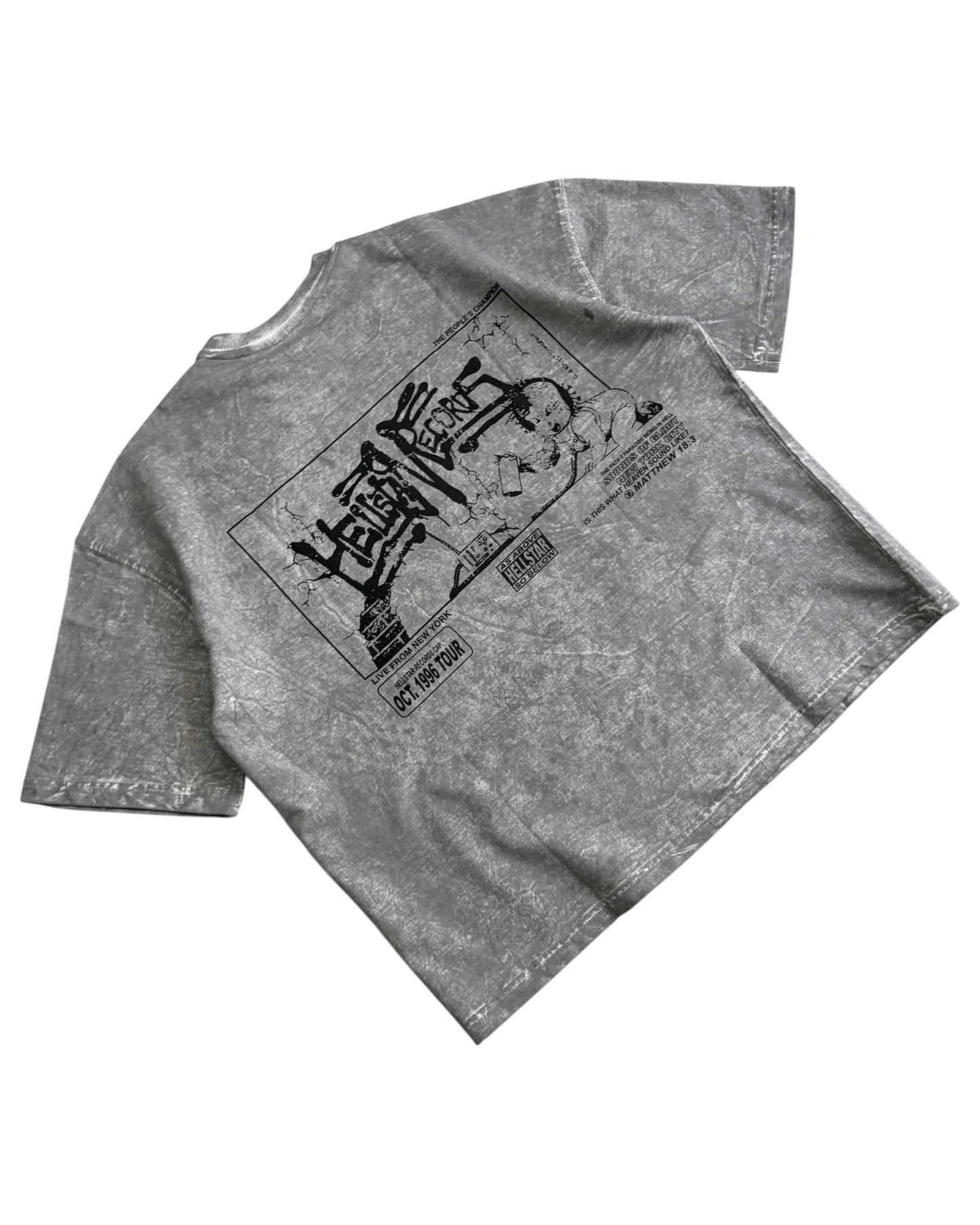 Boxy Fit Cropped Short Sleeve T-shirt