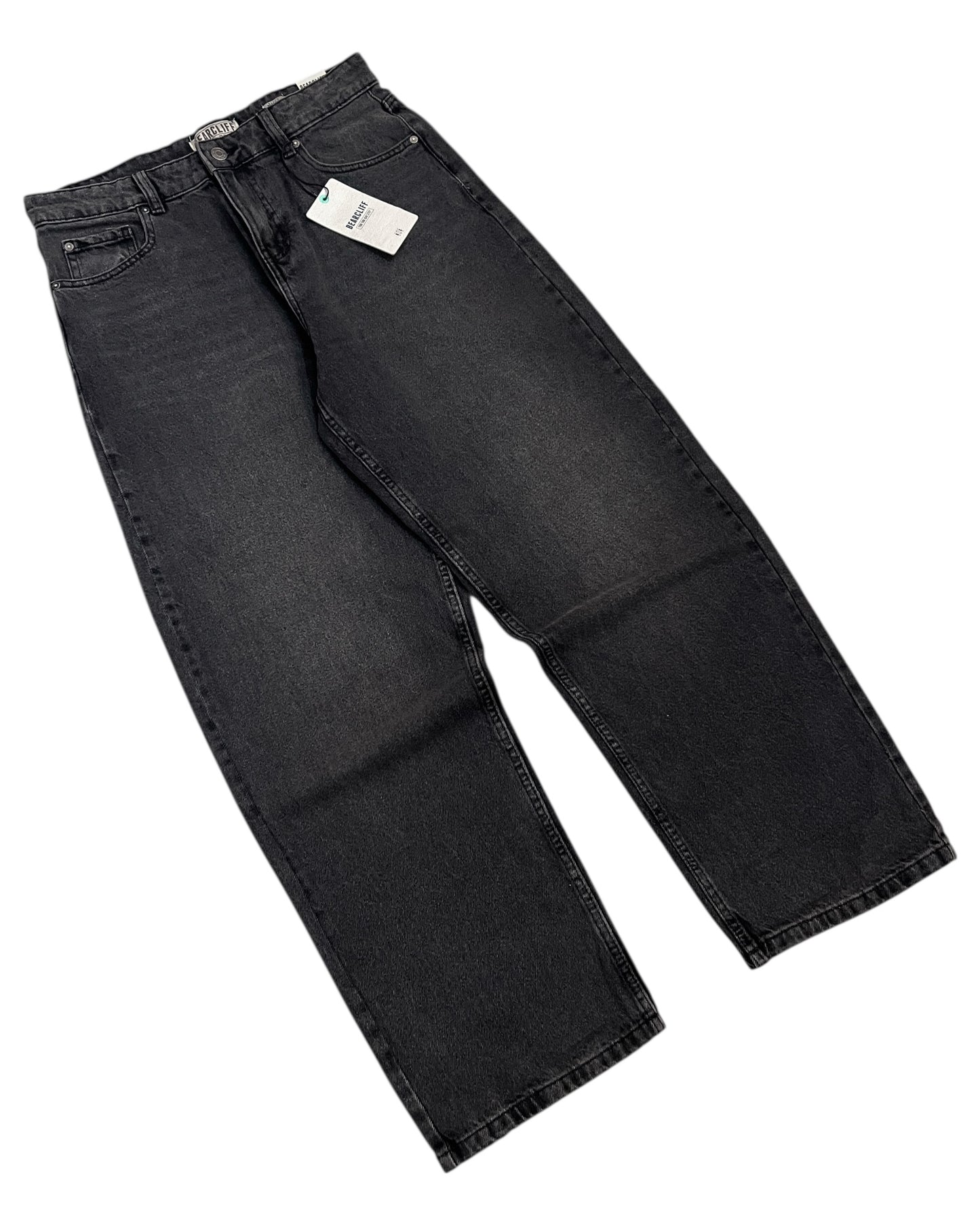 Grey Faded Original Baggy Fit Denim