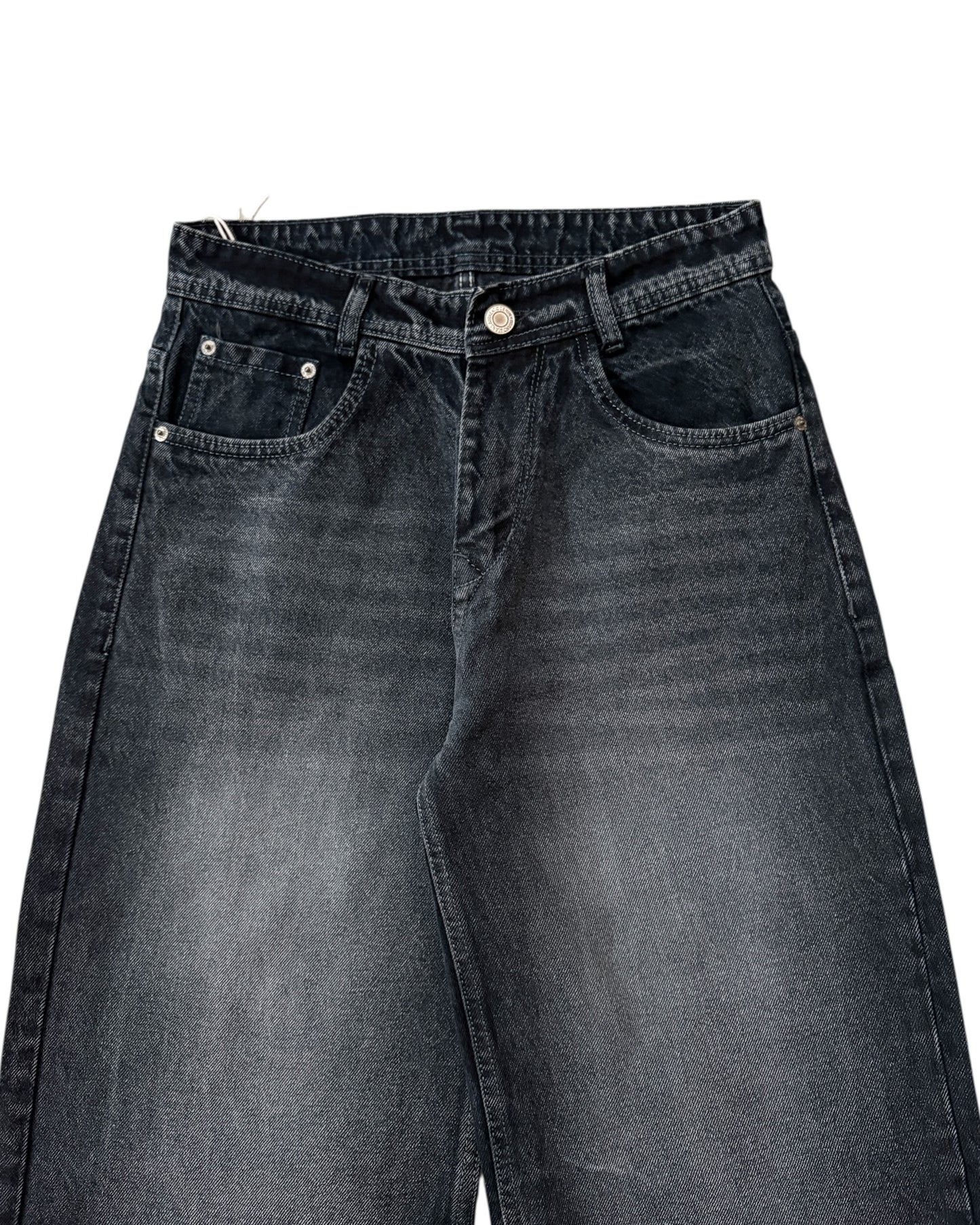 Onyx Mist Black Wide Fit Jeans