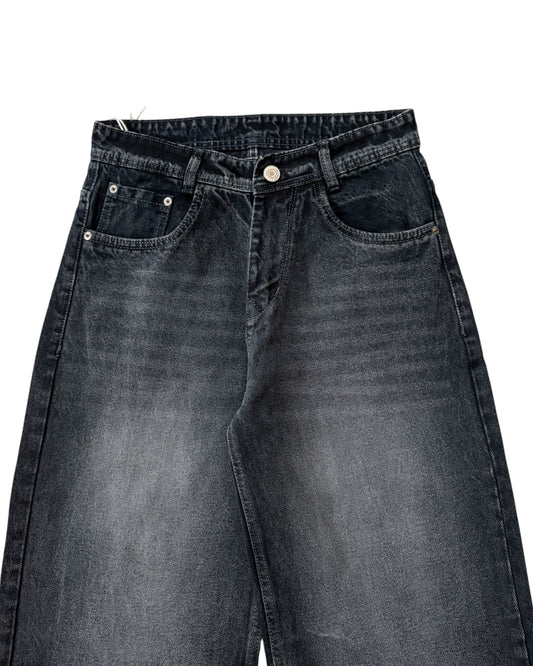 Onyx Mist Black Wide Fit Jeans