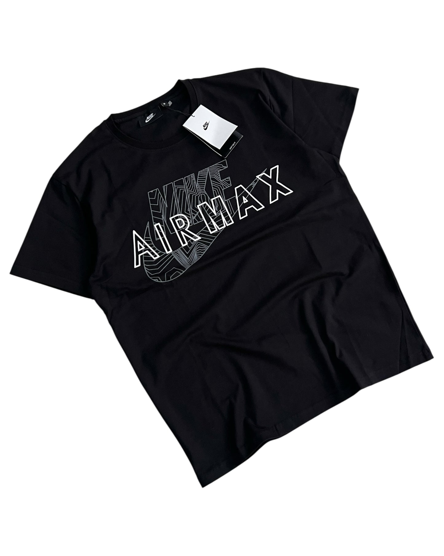 Swoosh Logo T-shirt - Black