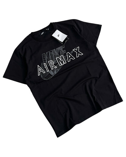 Swoosh Logo T-shirt - Black