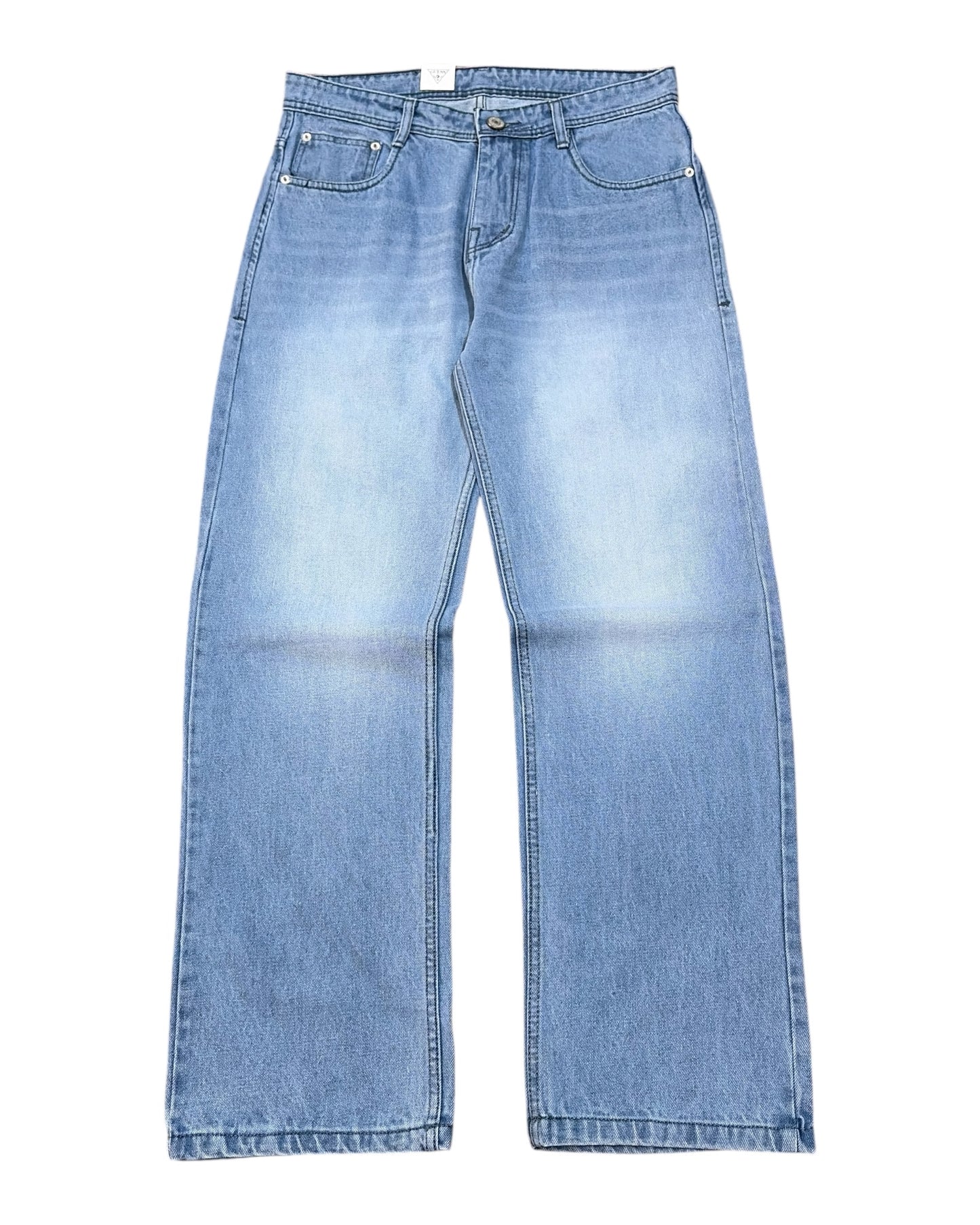 Light Blue Straight Fit Jeans