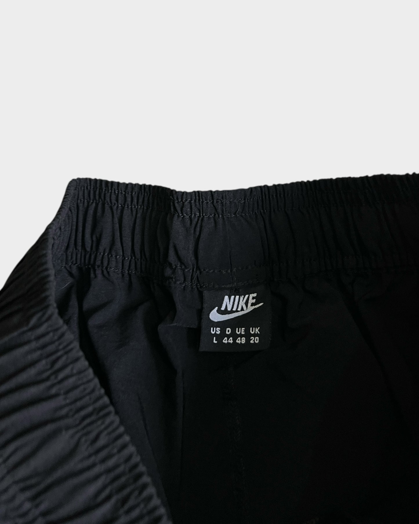 Baggy Swoosh Track Pant - Black