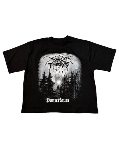 Boxy Fit Half Sleeve T-shirt - Darkthrone Panzerfaust