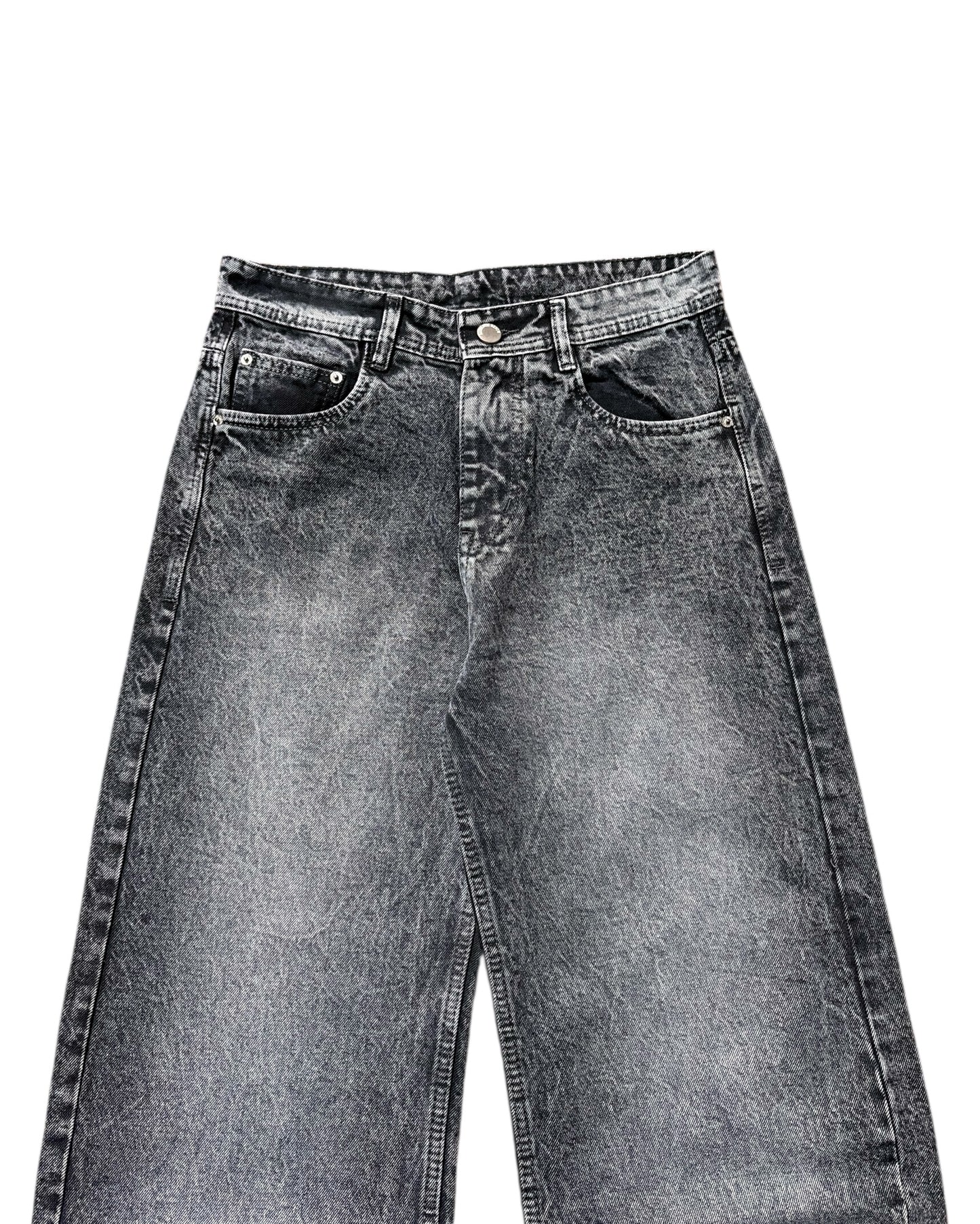 Light Grey Wide Fit Jeans