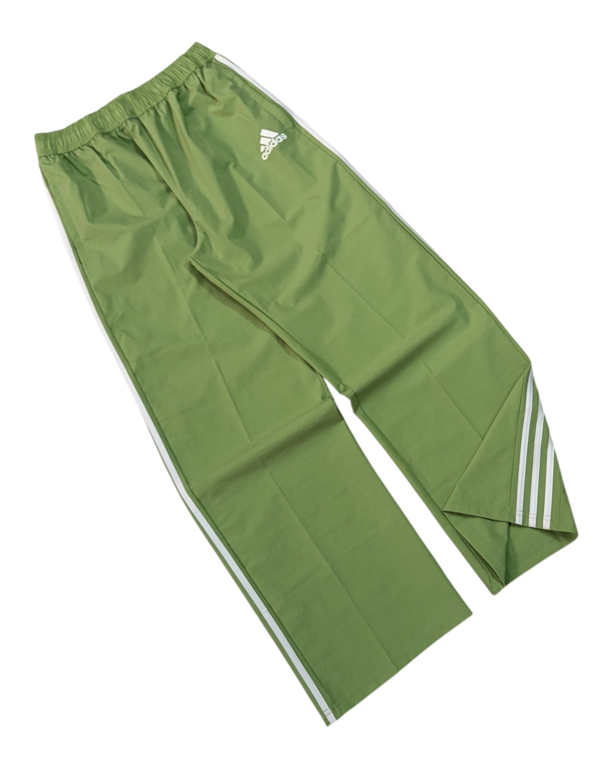 Relaxed Baggy Stripes Track Pant - Mint Green