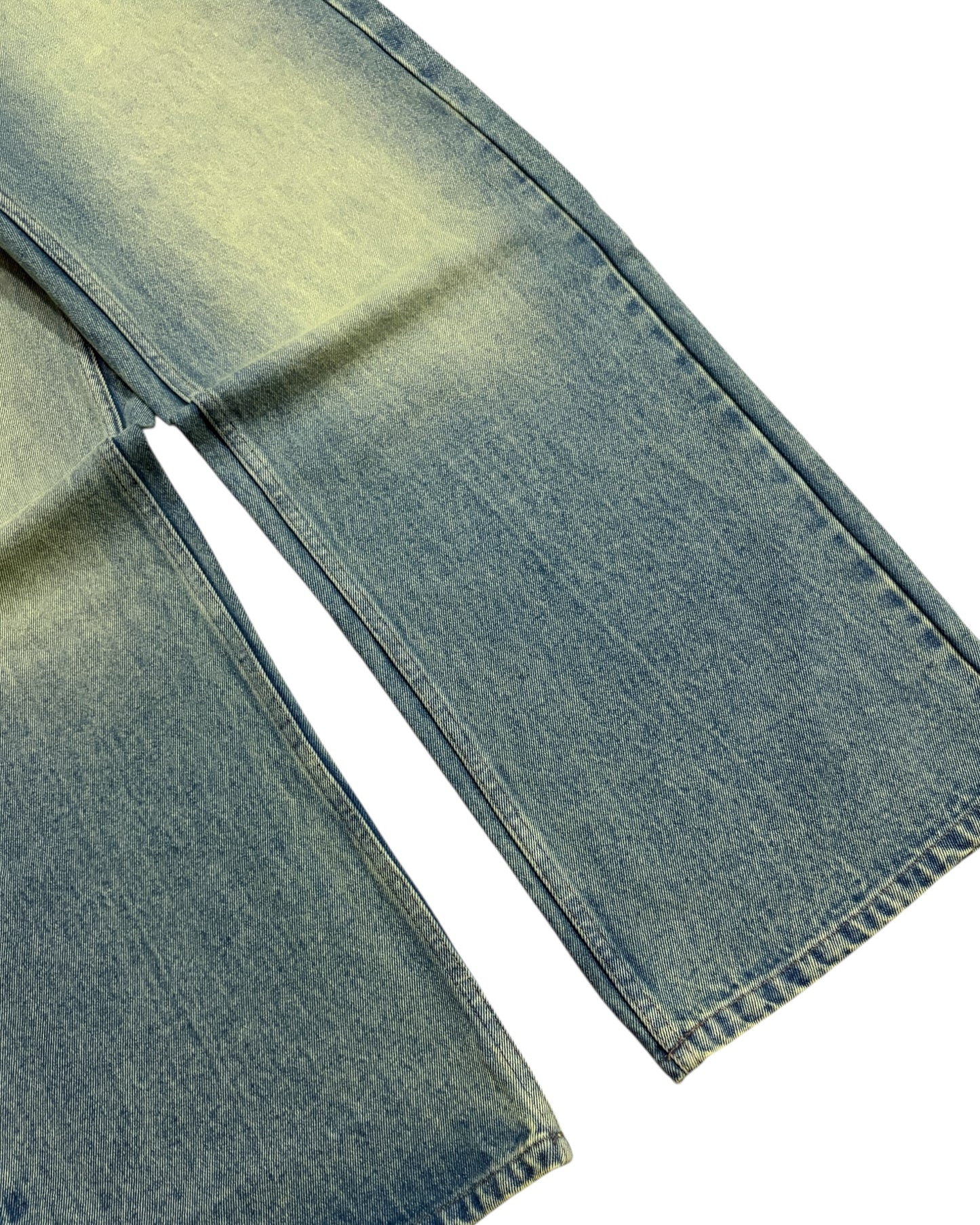 Sage Tint Green Wide Fit Jeans