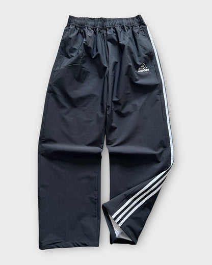 Baggy 3 Stripes Track Pant - Grey/White