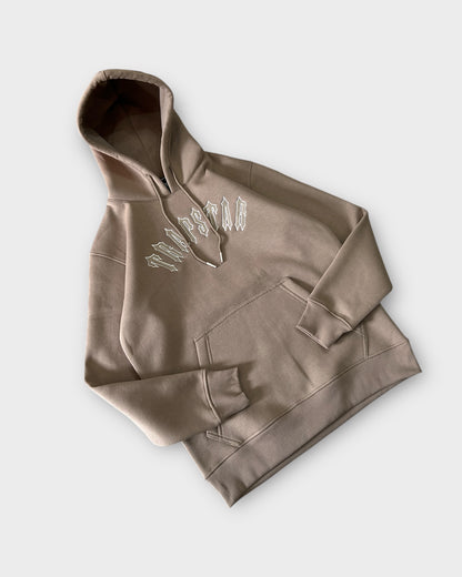 Trapstar Signature Hoodie "400 GSM" - Brown/Mocha