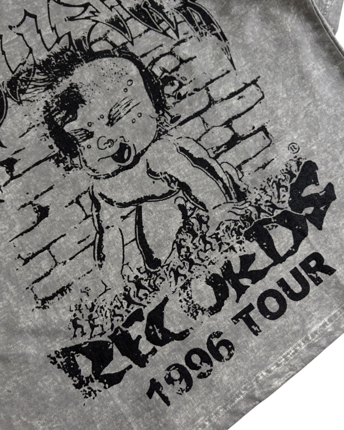 Boxy Fit Cropped Short Sleeve T-shirt