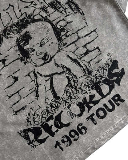 Boxy Fit Cropped Short Sleeve T-shirt