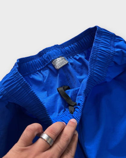 Baggy 3 Stripes Track Pant - Blue/White