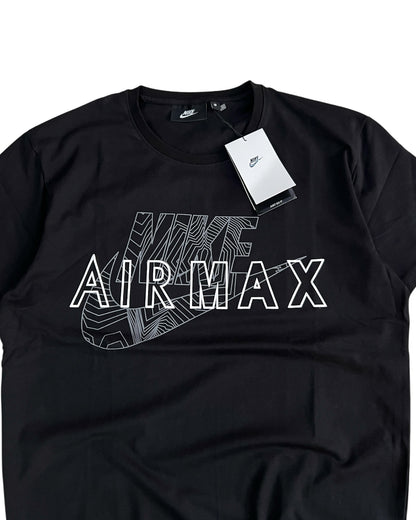 Swoosh Logo T-shirt - Black