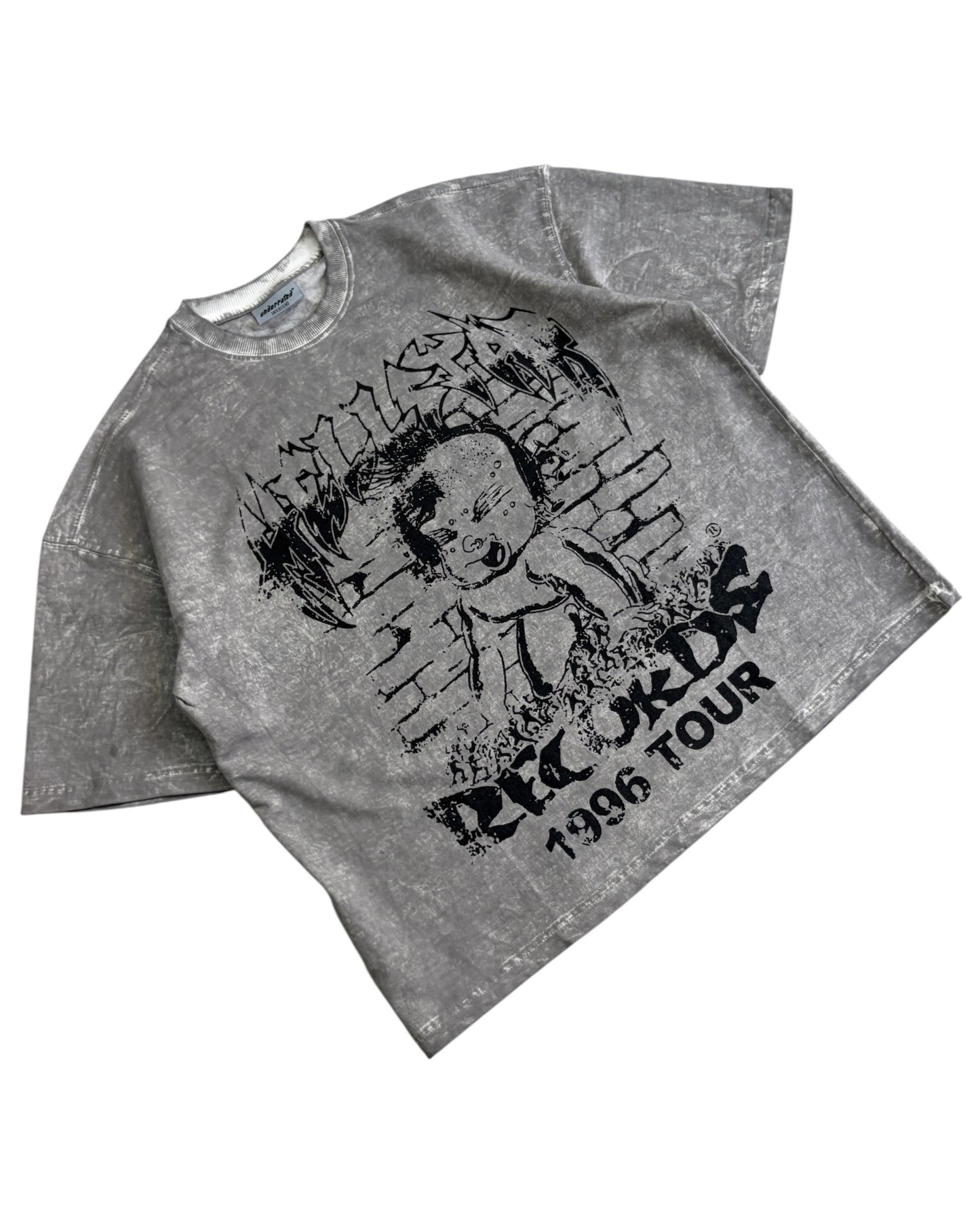 Boxy Fit Cropped Short Sleeve T-shirt