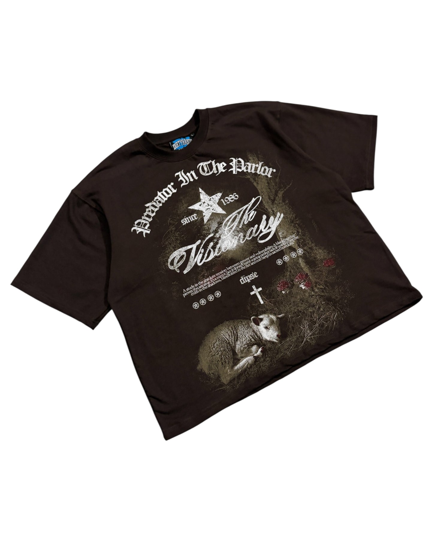 Boxy Fit Half Sleeve T-shirt - Visionary