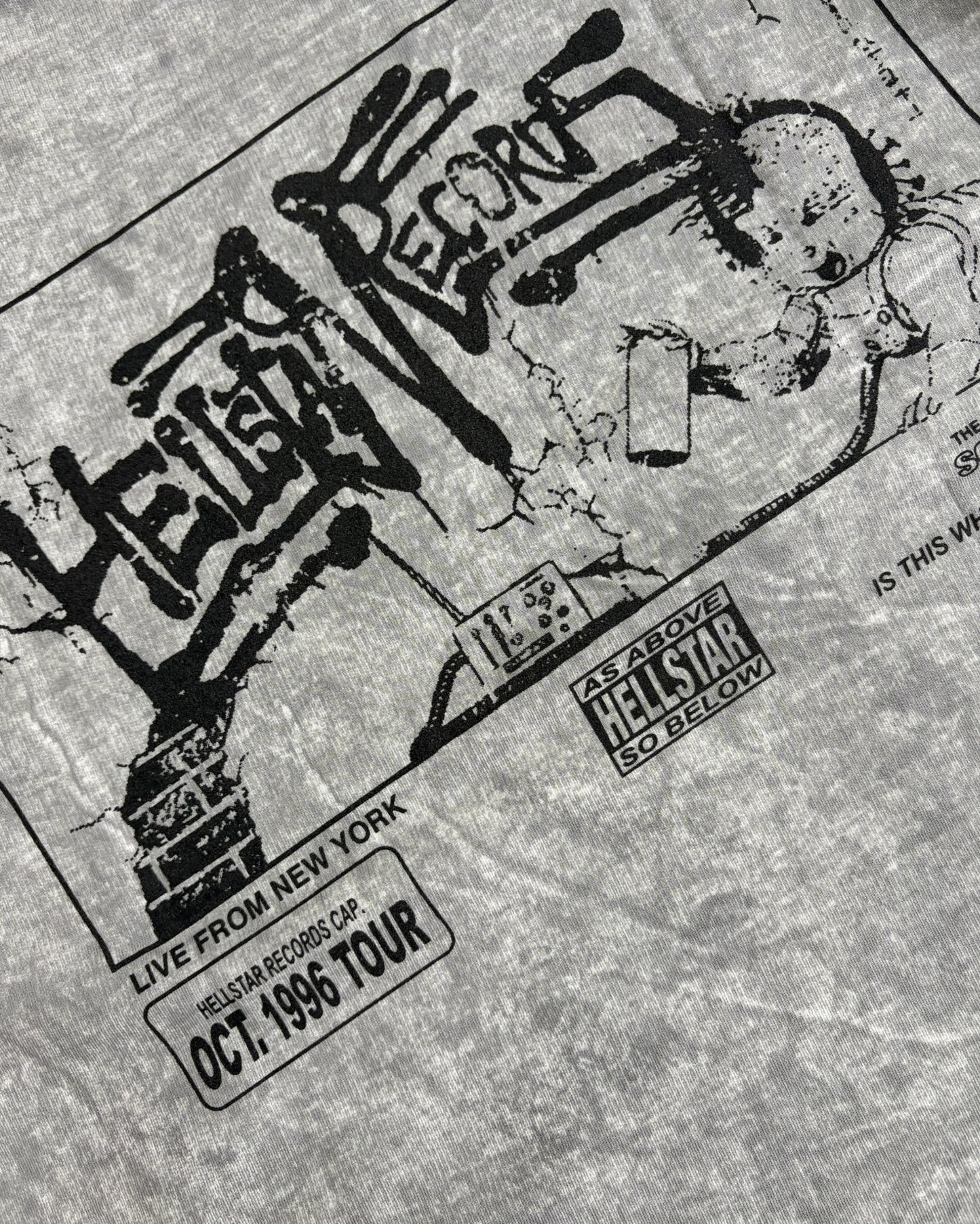 Boxy Fit Cropped Short Sleeve T-shirt