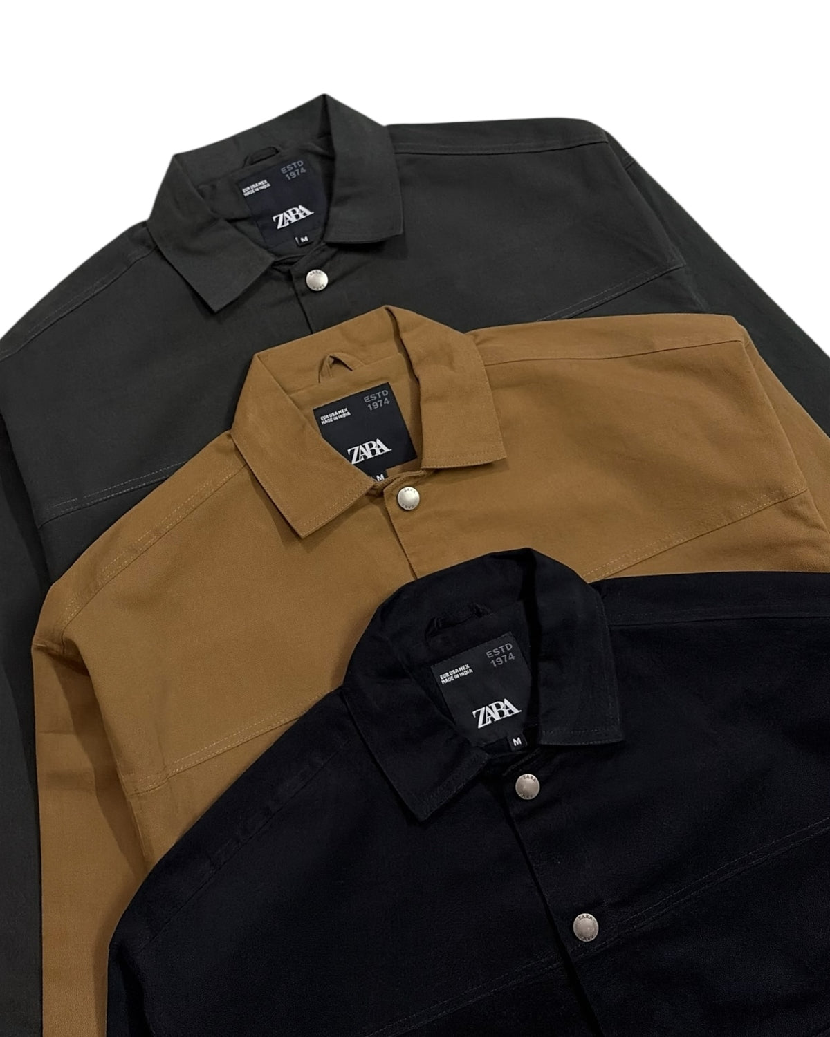 Workwear Boxy Cropped Jacket - Black