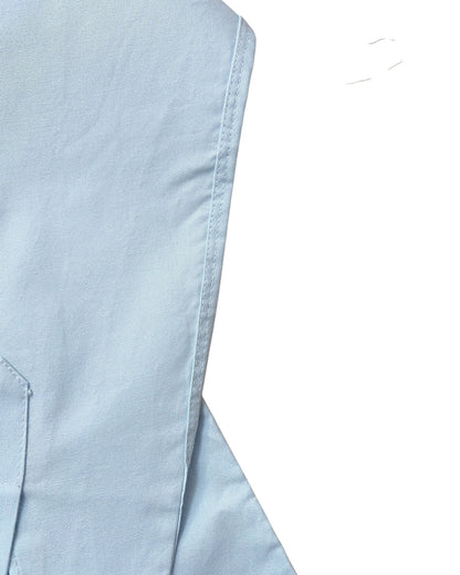 Oxford Pure Cotton Shirt - Ice Blue