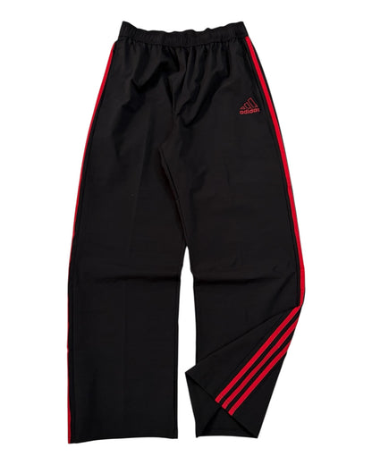 Relaxed Baggy Stripes Track Pant - Black/Red