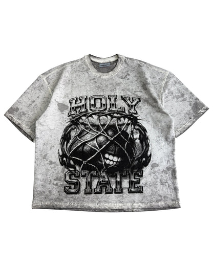 Boxy Fit Cropped Short Sleeve T-shirt