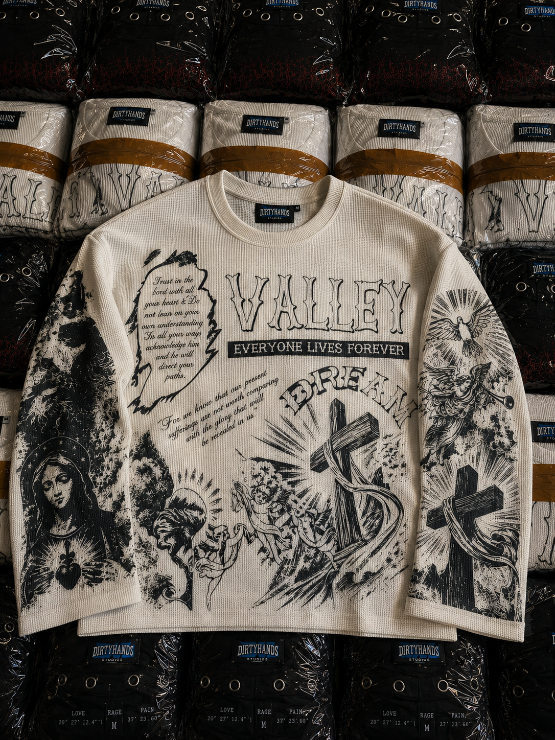 Waffle Boxy Fit T-shirt