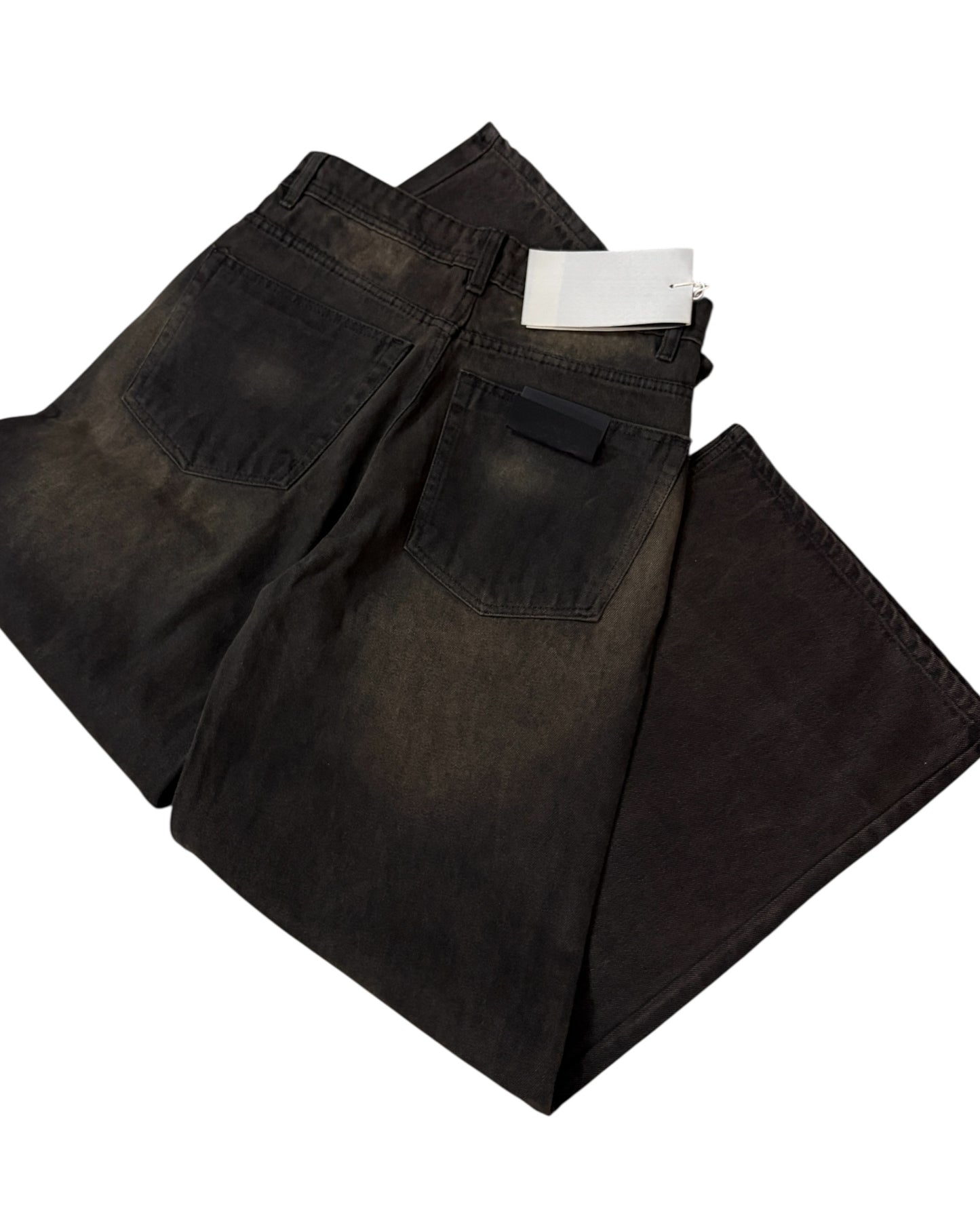 *Latest Release* Super Wide Fit Dusty Black Jeans