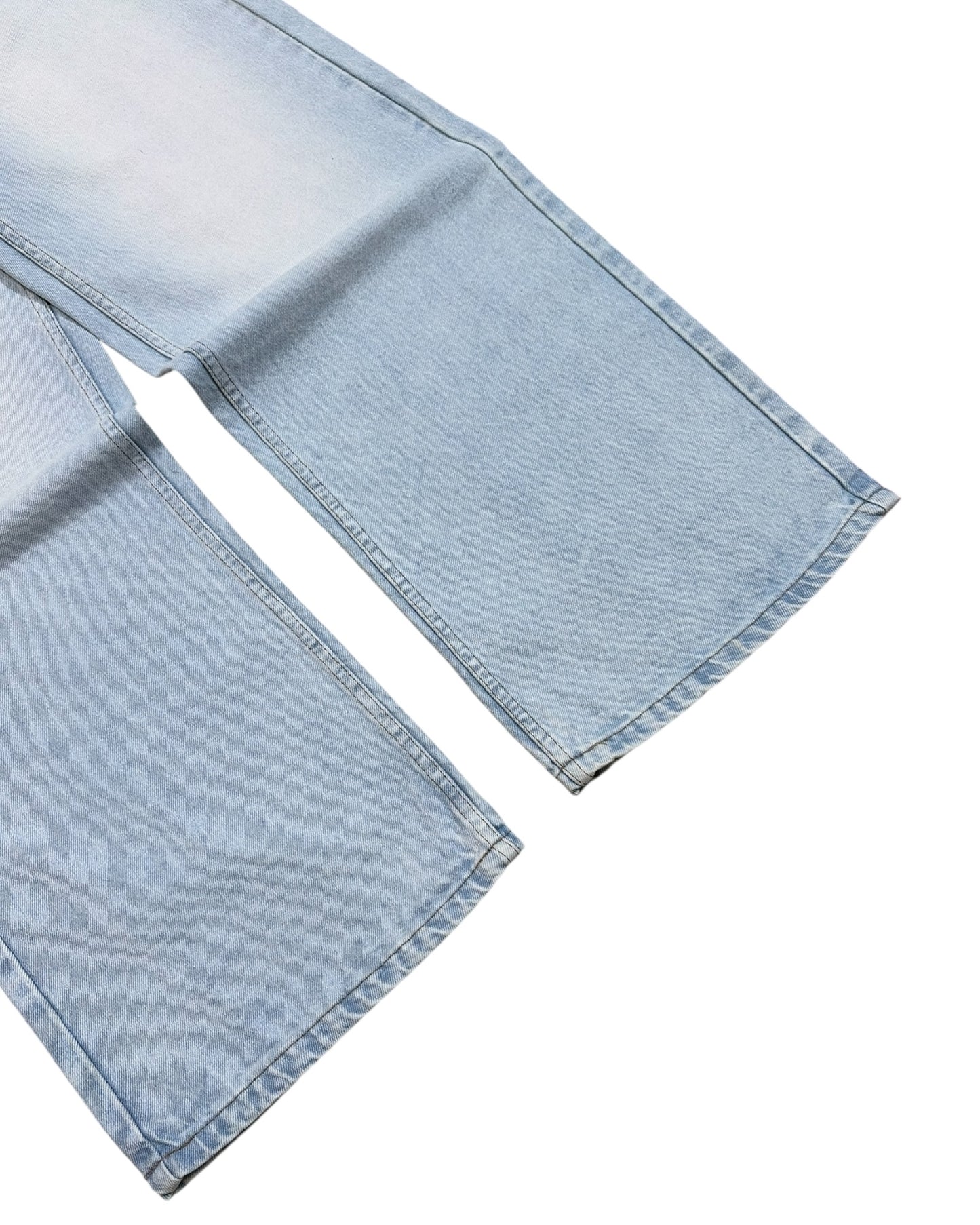Cloudy Ice Blue Super Baggy Wide Fit Jeans