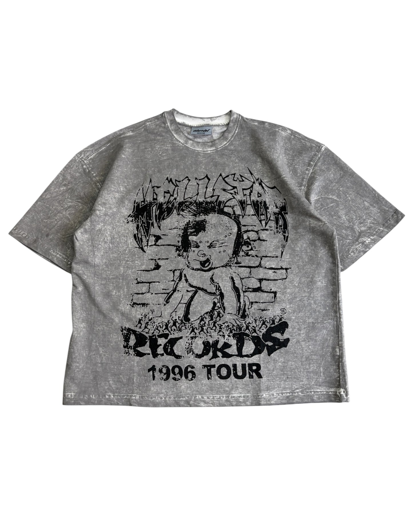 Boxy Fit Cropped Short Sleeve T-shirt