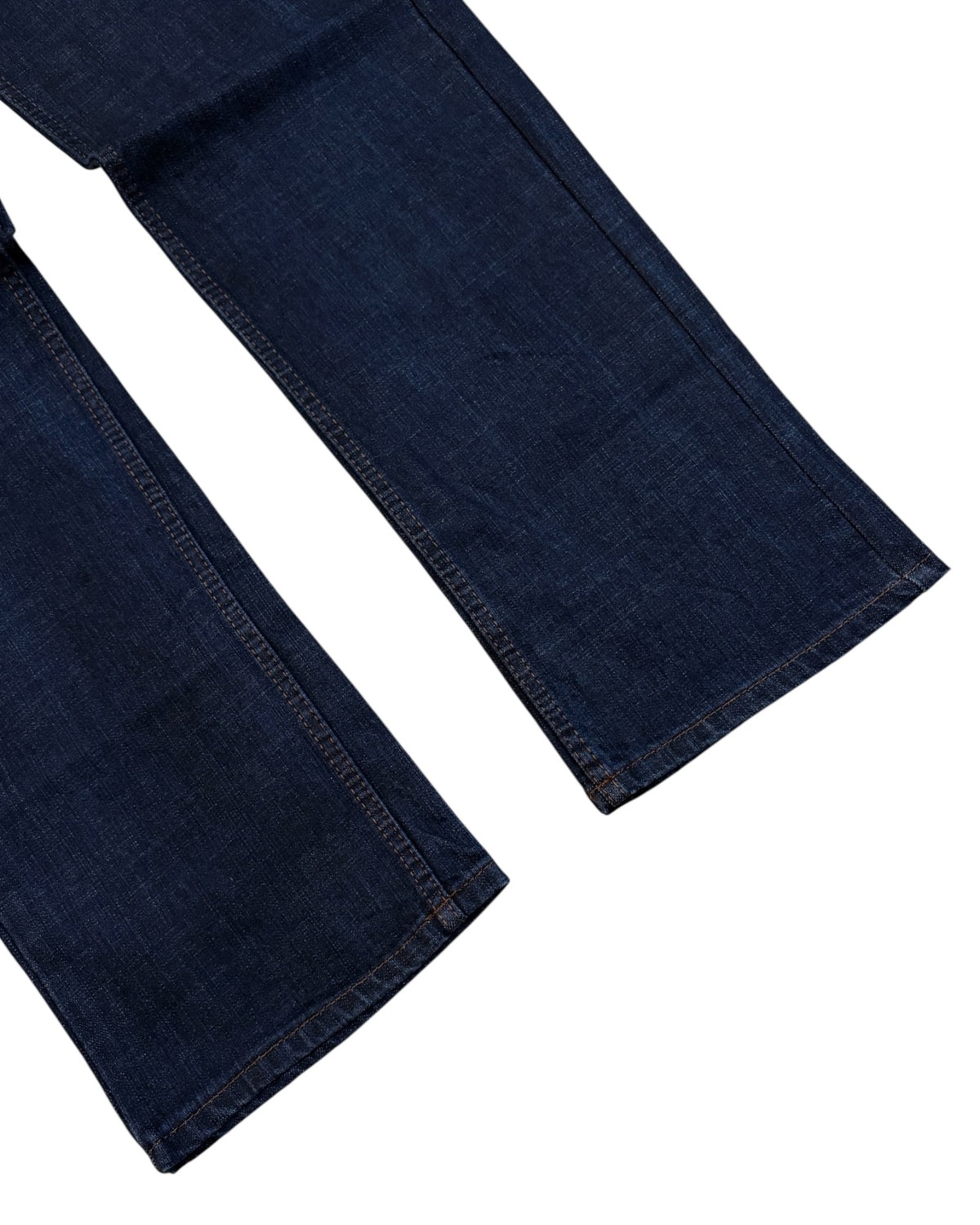 Raw Wash Straight Fit Jeans - Denim Blue