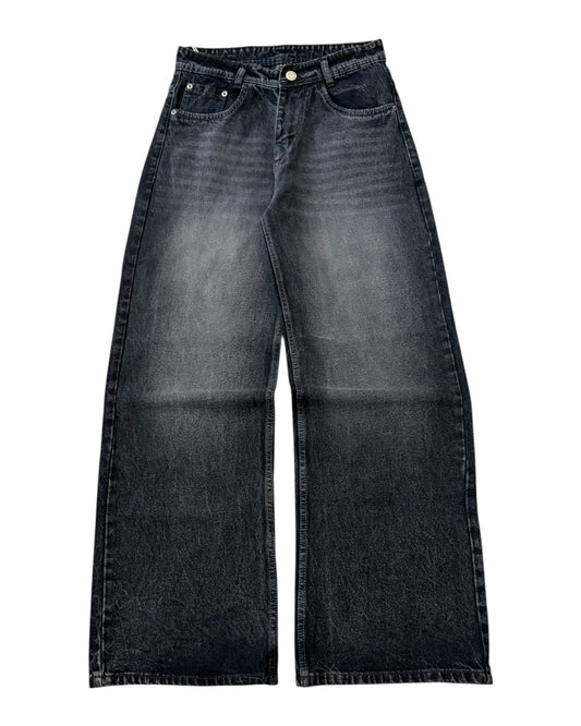 Onyx Mist Black Wide Fit Jeans