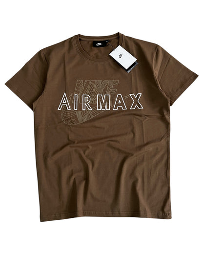 Swoosh Logo T-shirt - Brown