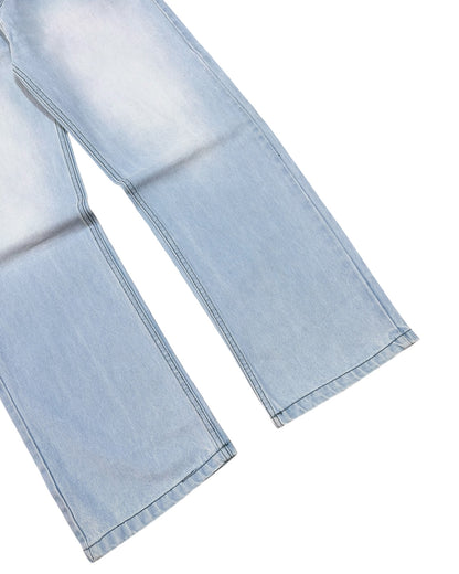 Ice Blue Straight Fit Jeans
