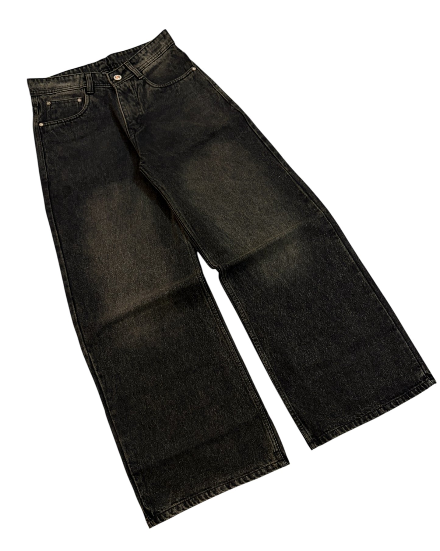 *Latest Release* Super Wide Fit Onyx Black Jeans