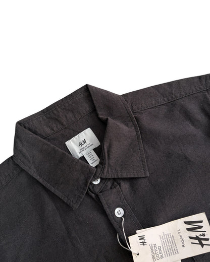 Oxford Regular Fit Shirt - Charcoal Grey