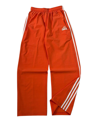 Relaxed Baggy Stripes Track Pant - Orange White
