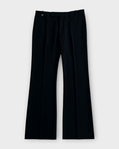 Imported Japanese Fabric Tailored Pants - Straight Semi-Bootcut