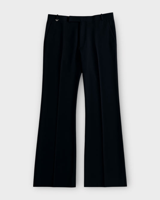 Imported Japanese Fabric Tailored Pants - Straight Semi-Bootcut