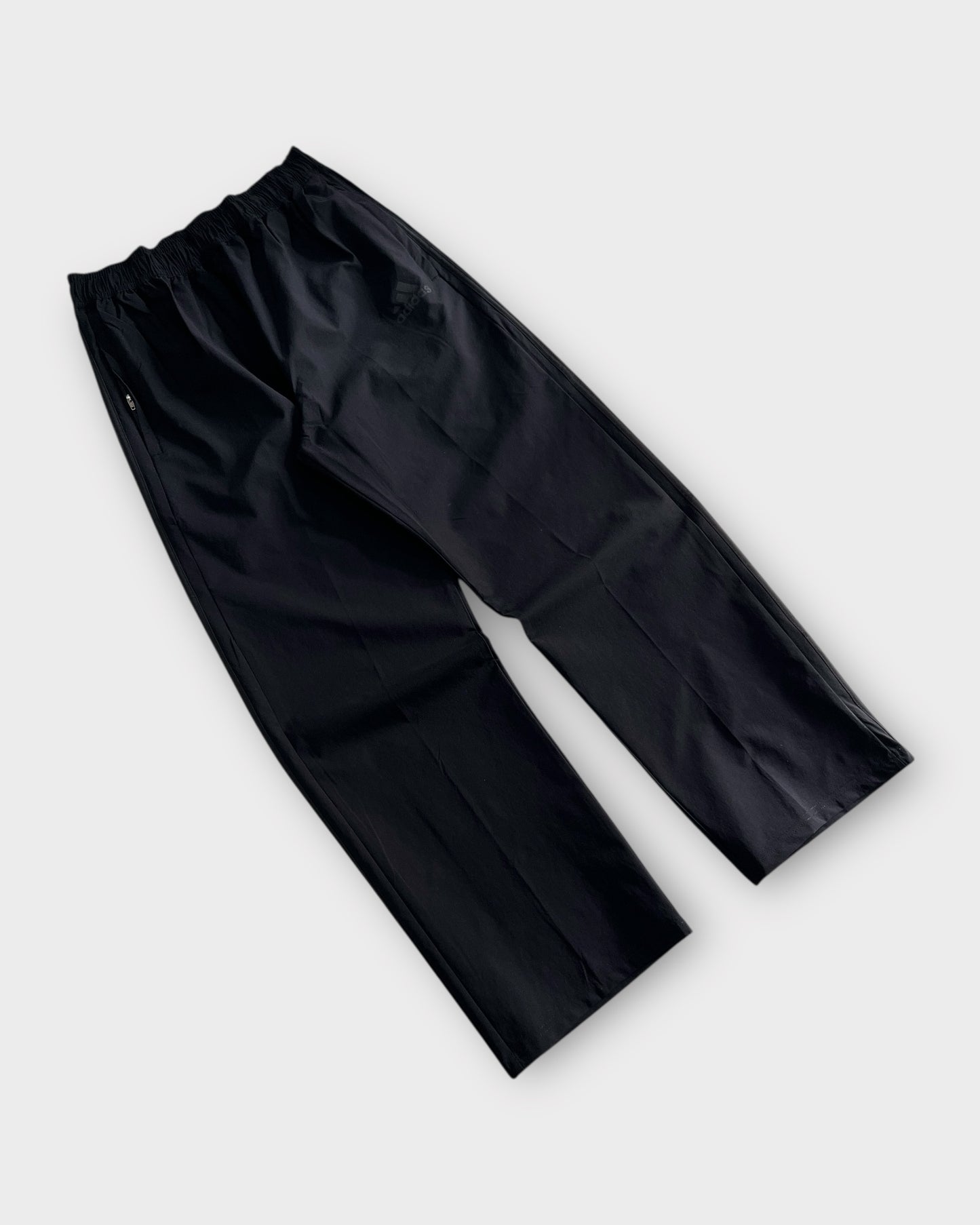 Baggy 3 Stripes Track Pant - Full Black