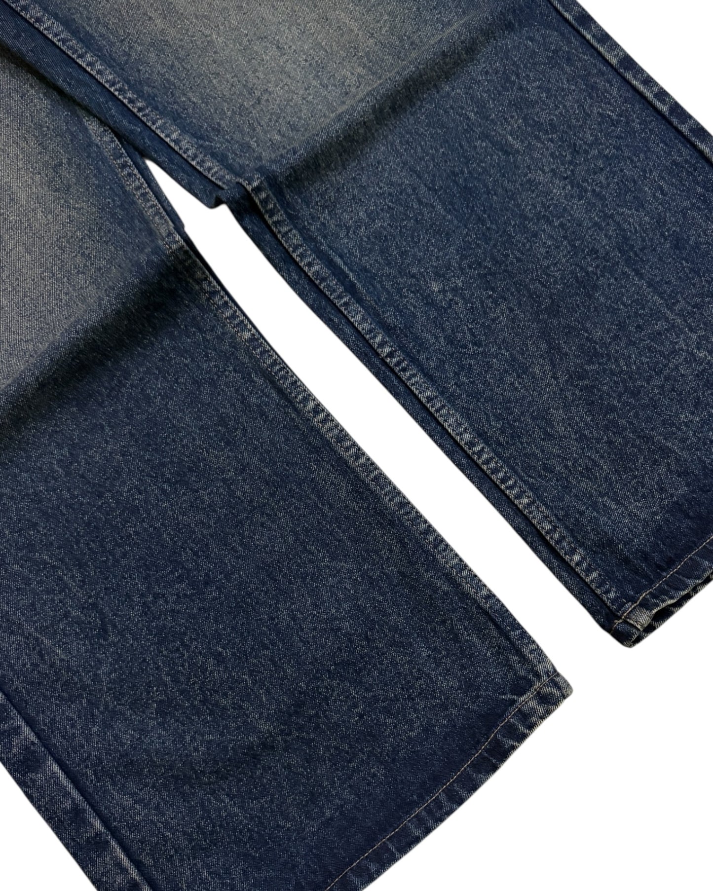 Dark Blue Vintage Super Baggy Wide Fit Jeans