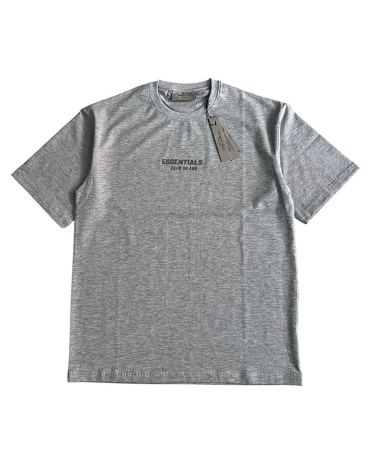 Essentials Logo T-Shirt - Heather Grey