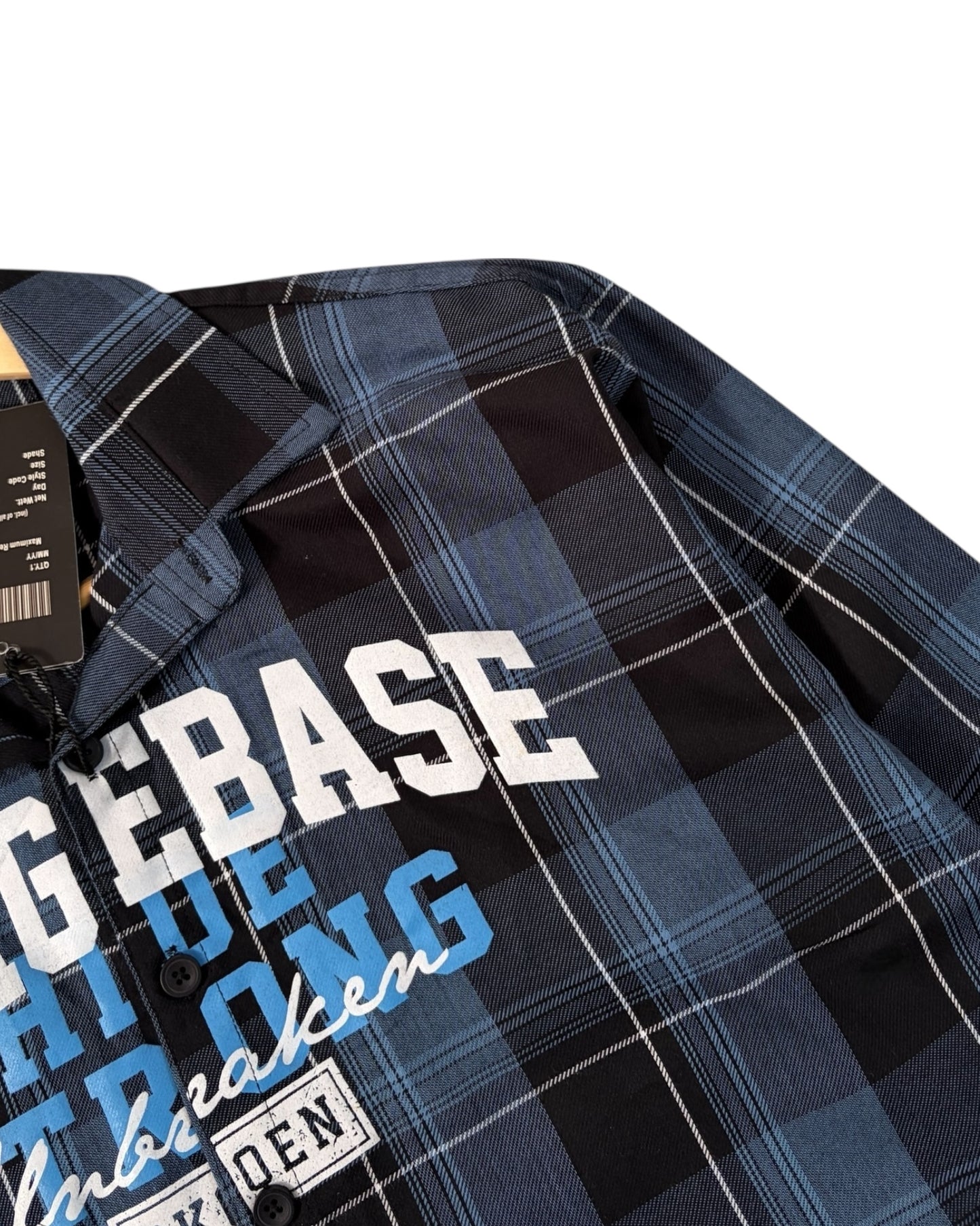 Blue Savage Base Boxy Check Shirt